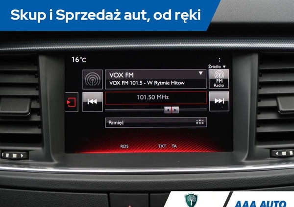 Peugeot 508 cena 49000 przebieg: 202630, rok produkcji 2015 z Sieradz małe 277